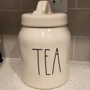 Rae dunn tea canister